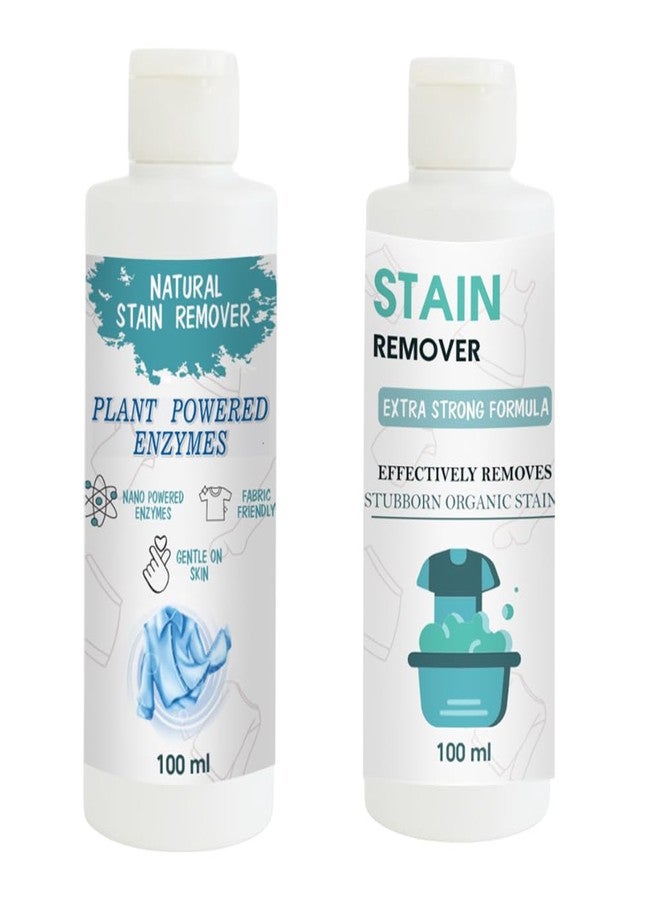 TOOVUS Stain Remover Combo Pack of Shirt and Doll Stain Remover | Multi-Surface Cleaning Solution for Clothes, Fabrics, Upholstery (100 g Each) - Image 1